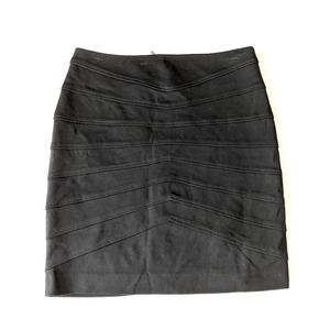 Cache Black Pencil Skirt Size 4